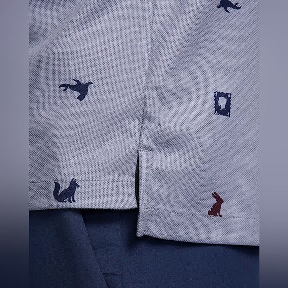 Nike Golf Polo Mens Dri-FIT Tour Icon All Over Print - Picture 4 of 12